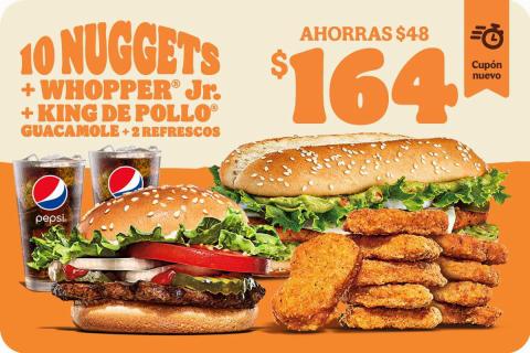 Ofertas de Restaurantes en Las Margaritas | Promociones Increíbles! de Burger King | 25/7/2022 - 14/8/2022