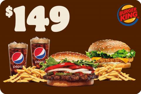 Ofertas de Restaurantes en Cholula de Rivadavia | Ofertas Increíbles de Burger King | 15/8/2022 - 31/8/2022