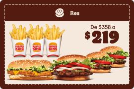 Ofertas de Restaurantes en Xochimilco | Ofertas Increíbles! de Burger King | 6/2/2023 - 5/6/2023