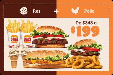 Burger King Ciudad de México - Calzada de los Leones #206 | Promociones y  Teléfonos