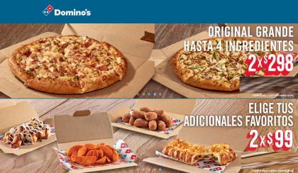 Catálogo Domino's Pizza ( 8 días más)