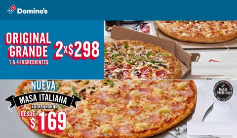 Ofertas de Restaurantes en Culiacán Rosales | Ofertas Increíbles de Domino's Pizza | 10/5/2022 - 31/5/2022