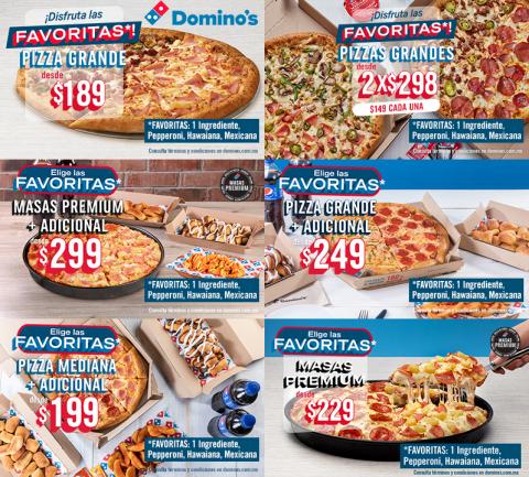 Ofertas de Restaurantes en Cholula de Rivadavia | Ofertas Increíbles de Domino's Pizza | 16/8/2022 - 31/8/2022