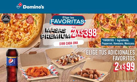 Catálogo Domino's Pizza en Comalcalco | Ofertas Increíbles | 8/9/2022 - 24/10/2022