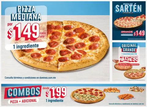 Catálogo Domino's Pizza en Los Reyes Acaquilpan | Ofertas Increíbles! | 30/3/2023 - 30/6/2023