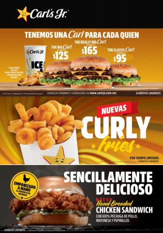 Ofertas de Restaurantes en Santiago de Querétaro | Ofertas Increíbles! de Carl's Jr | 4/7/2022 - 15/8/2022