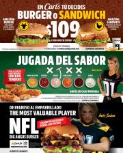 Ofertas de Restaurantes en Cuauhtémoc (CDMX) | Ofertas Increíbles! de Carl's Jr | 10/1/2023 - 7/2/2023
