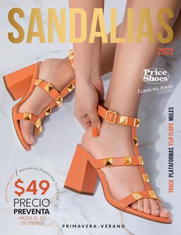 Catálogo Price Shoes en Heróica Puebla de Zaragoza | SANDALIAS | 2022 | 1E | 21/1/2022 - 10/6/2022