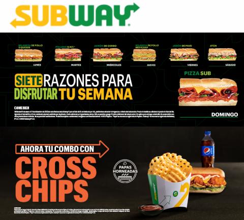 Ofertas de Restaurantes en San Bernardino Tlaxcalancingo | Ofertas Increíbles de Subway | 5/5/2022 - 31/5/2022