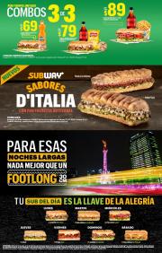 Ofertas de Restaurantes en Lagos de Moreno | Ofertas Increíbles! de Subway | 23/3/2023 - 22/4/2023