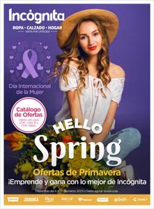Catálogo Incógnita en Zamora de Hidalgo | Catálogo Ofertas de Primavera 2023 1 | 5/3/2023 - 31/3/2023