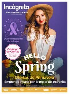 Catálogo Incógnita en Heróica Puebla de Zaragoza | Catálogo Ofertas de Primavera 2023 1 | 12/3/2023 - 12/3/2023