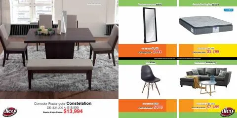 Catálogo Muebles Dico en Guadalajara | Muebles Dico Expo Show Marzo Centro | 30/3/2023 - 17/4/2023