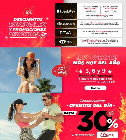 Ofertas de Ropa, Zapatos y Accesorios en San Miguel de Allende | Ofertas HotSale Flexi de Flexi | 25/5/2022 - 31/5/2022
