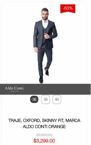 Catálogo Aldo Conti en Guadalajara | Trajes | 28/3/2023 - 27/6/2023