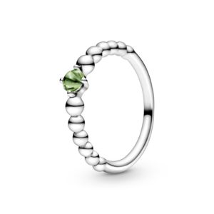 Oferta de Anillo de abalorios Verde Primavera por $1760 en Pandora