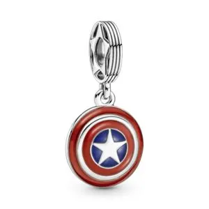 Oferta de Charm Colgante Escudo Del Capitán América De The Avengers De Marvel por $2405 en Pandora