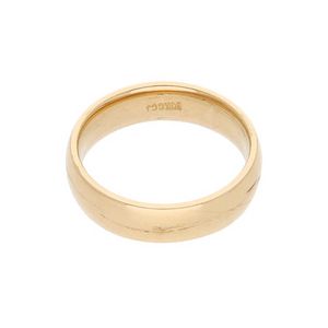 Oferta de Argolla media caña en oro amarillo 14 kilates. por $7694 en Nacional Monte de Piedad