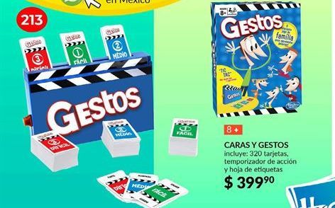 caras y gestos hasbro