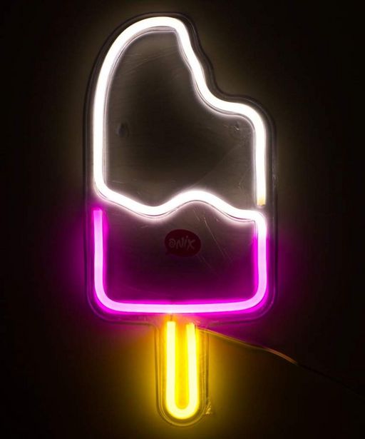 Oferta de Lámpara de pared Neon Paleta por $499