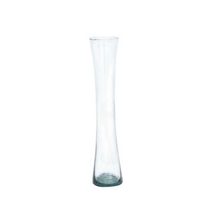 Oferta de  Florero Alto De Cristal 25x5cm 1pz por $51.4 en Fantasías Miguel