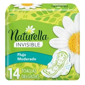 Oferta de Toallas Femeninas Naturella Invisible C/A T1s 14 Srp C/12 por $35 en Sanborns
