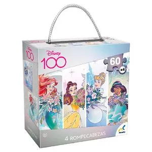 Oferta de Rompecabezas 4 En 1 D100 Disney Princesas por $269 en Sanborns