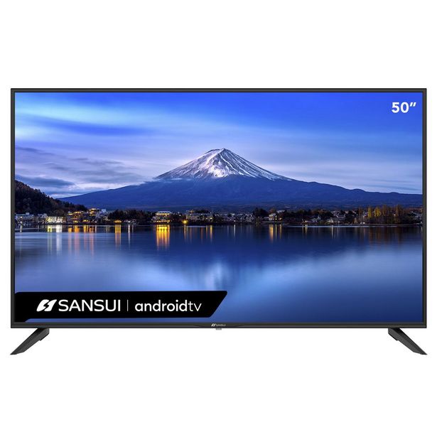 Oferta de Pantalla 50" Sansui Led Uhd Smart 4K Smx50F3Uad Android Tv por $7975
