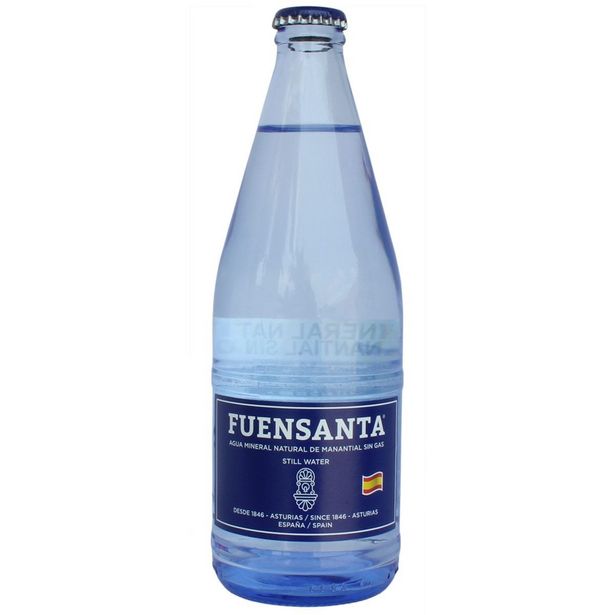 Oferta de Fuensanta Agua Mineral Natural (Vidrio) 500 Ml por $37