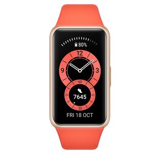 Oferta de Smartwatch Huawei Band 6 Naranja por $1099 en Sanborns