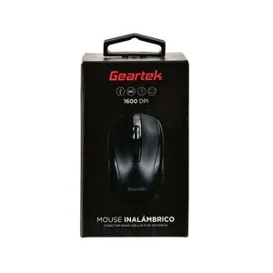 Oferta de Mouse Inalámbrico GEARTEK Negro por $99 en Sanborns