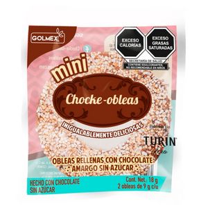 Oferta de Oblea Mini de Chocolate con Relleno de Chocolate Turin por $20 en Sanborns