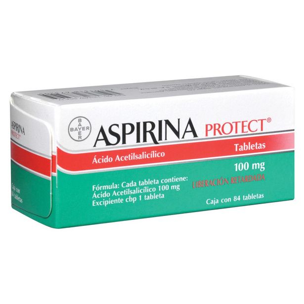 Oferta de Aspirina- Protect 100 Mg 84/ Tb por $217