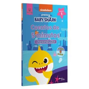 Oferta de Baby Shark. Cuentos de 5 minutos. Sorpresa familia por $248 en Sanborns