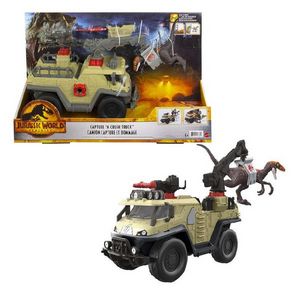Oferta de Mattel Jurassic World Vehículo de captura y dinosaurio GWD66 por $1 en Juguetrón