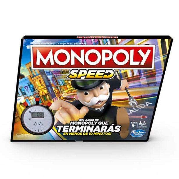 Oferta de Monopoly E7033 Monopoly Speed Juego de Mesa por $271.6