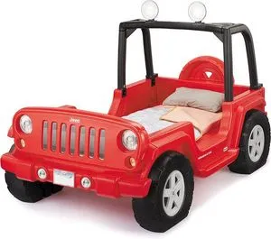 Oferta de Little Tikes Cama Infantil Jeep Wrangler 635632M por $3 en Juguetrón