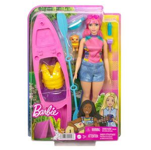 Oferta de Mattel Barbie Día de Campamento Paseo en Kayak HDF75 por $382.85 en Juguetrón