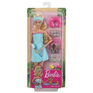 Oferta de Mattel Barbie Dia De Spa GJG55 por $298.35 en Juguetrón