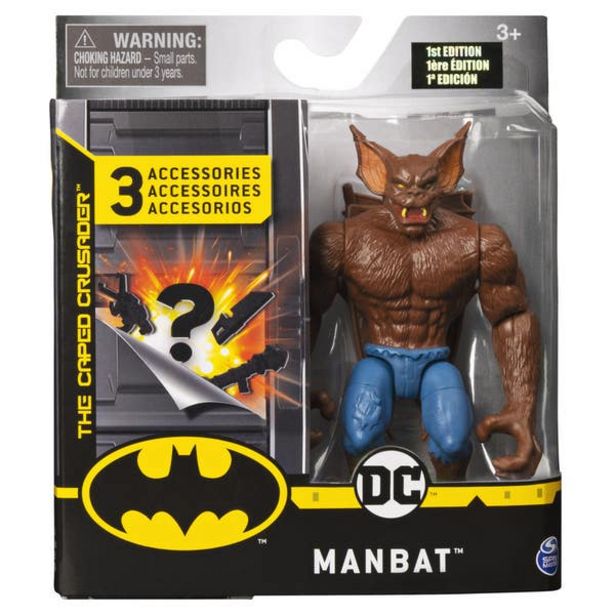 Oferta de Figura Batman  Manbat 4 Pulgadas 6055946-2 por $289