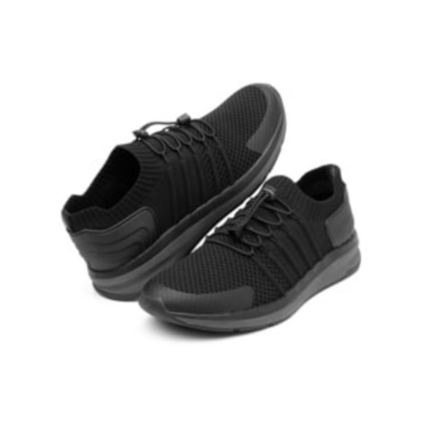 Oferta de Sneaker Casual Sport Flexi De Tipo Calcetín  Para Hombre - Estilo 403802 Negro por $919.2