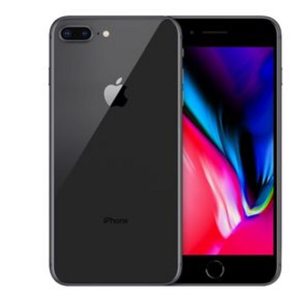 Oferta de Teléfono iPhone 8 Plus Negro 64 GB  Reacondicionado Liberado por $6897