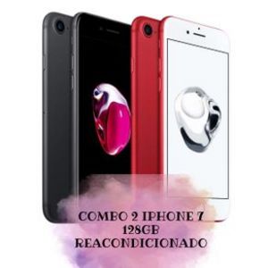 Oferta de Combo de 2 iPhone 7 128 GB Reacondicionado por $7499 en El Bodegón