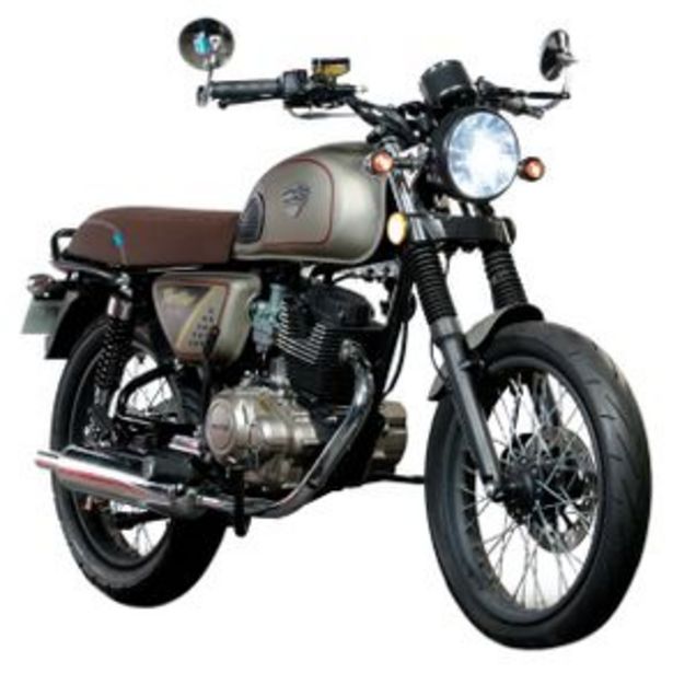 Oferta de Motocicleta Caferacer Vento Thriller Gris 200CC por $30850