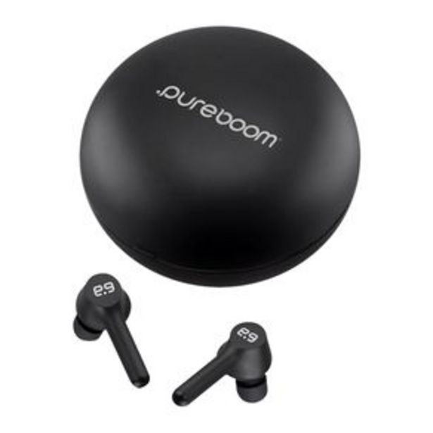 Oferta de Audifonos Bluetooth Pure Gear Pureboom Orbs Negro por $1297
