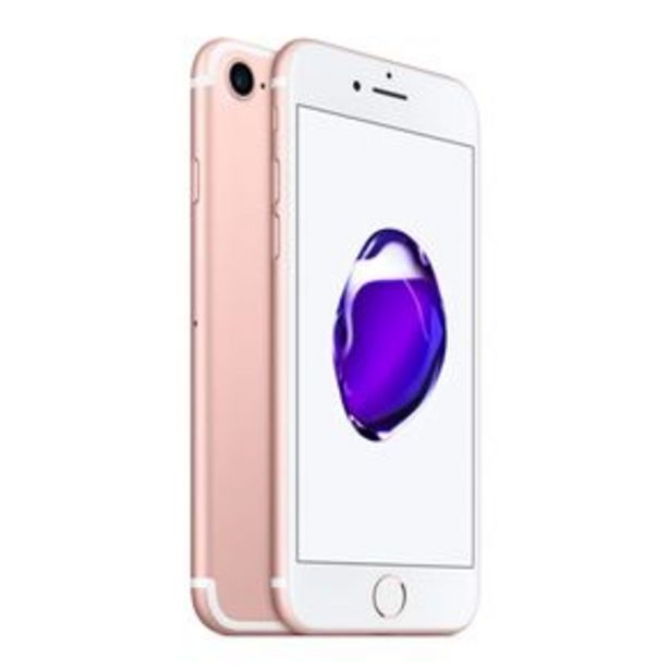 Oferta de Teléfono iPhone 7 128 GB 4.7 Rose Gold Reacondicionado por $3897