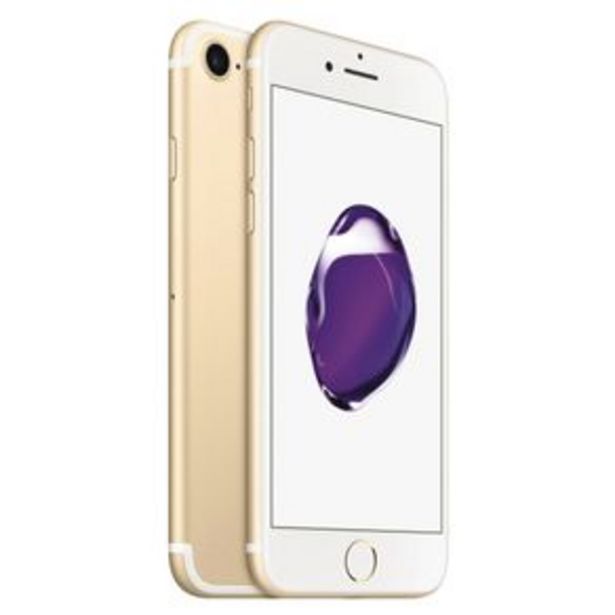Oferta de Teléfono Reacondicionado iPhone 7 128 GB Gold Liberado por $3997
