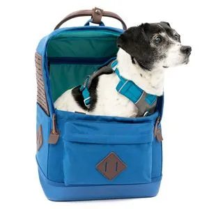 Oferta de Kurgo Backpack Nomad Color Azul para Perro, Unitalla por $1219.5 en Petco