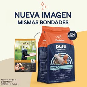 Oferta de Canidae Pure Alimento Natural sin Granos para Cachorro Receta Pollo y Lenteja, 10.8 kg por $470 en Petco