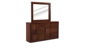 Oferta de TOCADOR C/ESPEJO SIMONE 4 por $15356.28 en Muebles Placencia